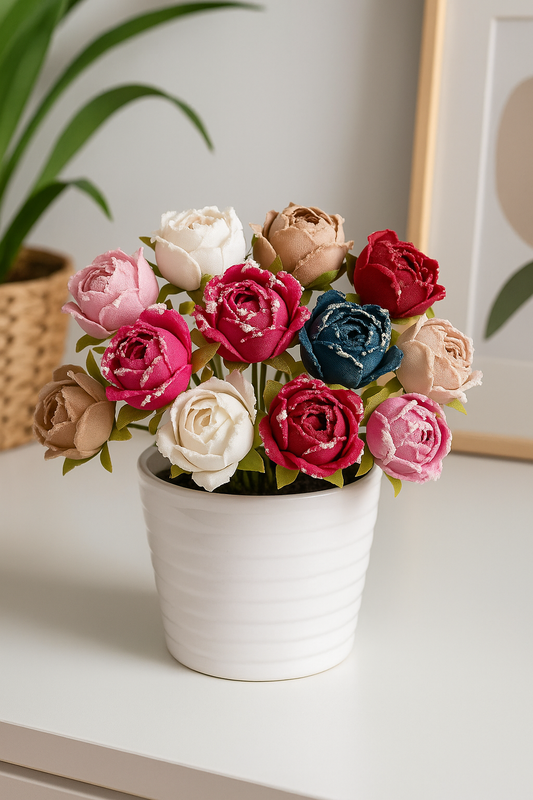 frosted-artificial-rose-bundle-for-diy-wedding-crafts